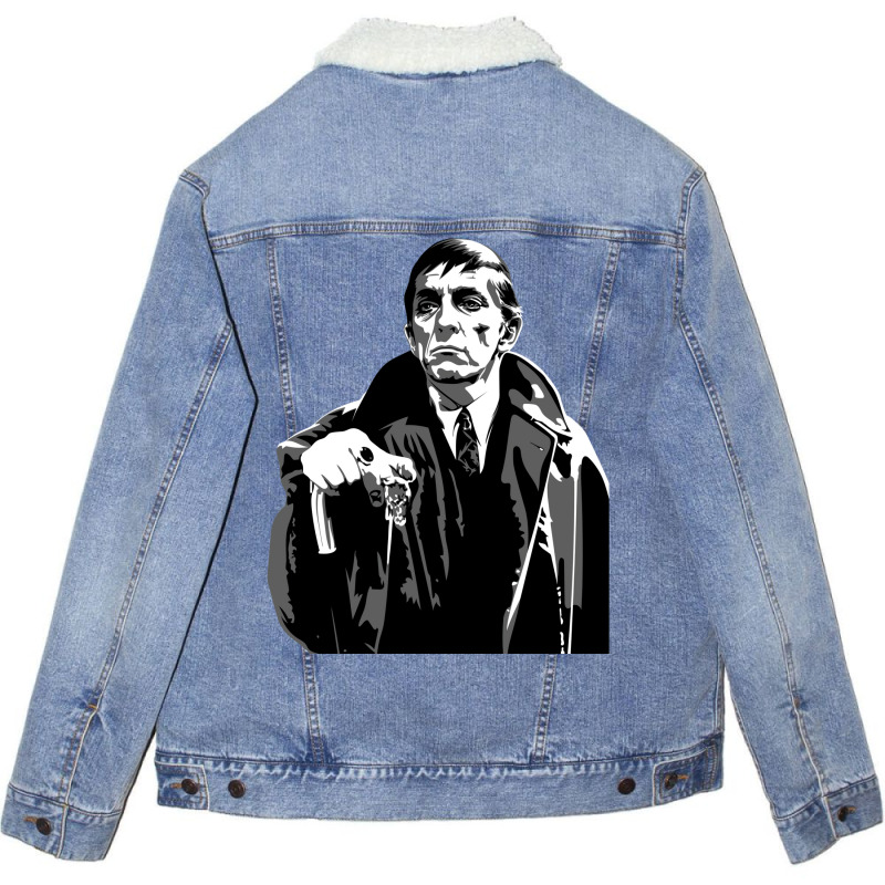 Dark Shadows   Barnabas Collins 2  (1) Unisex Sherpa-Lined Denim Jacket by cevassanadel | Artistshot