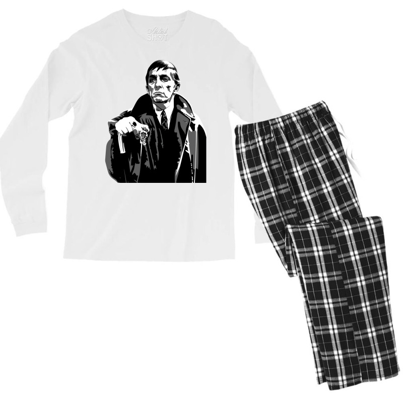 Dark Shadows   Barnabas Collins 2  (1) Men's Long Sleeve Pajama Set by cevassanadel | Artistshot