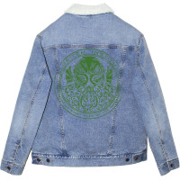 Eldritch Institute Unisex Sherpa-lined Denim Jacket | Artistshot