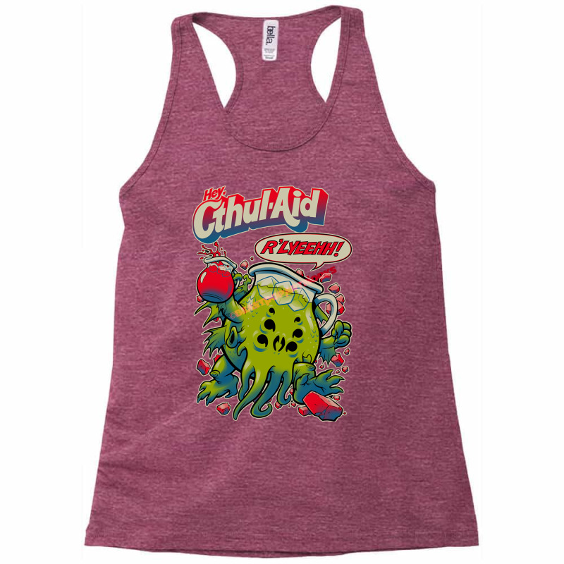 Hey Cthul Aid! Racerback Tank by bhiwoopekkao | Artistshot