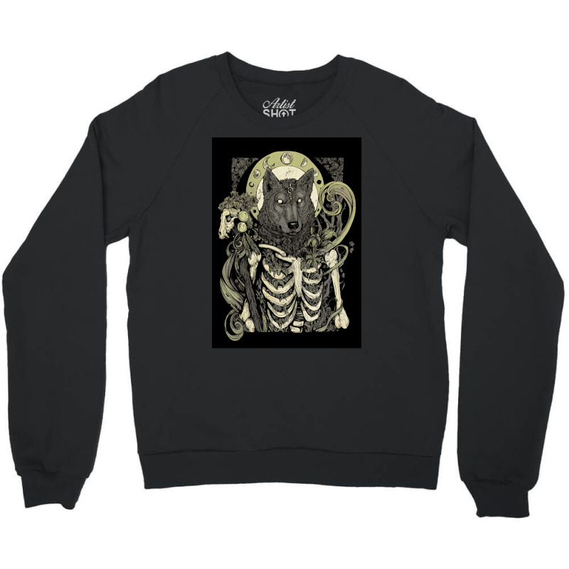 Lycanthropy Crewneck Sweatshirt by cevassanadel | Artistshot