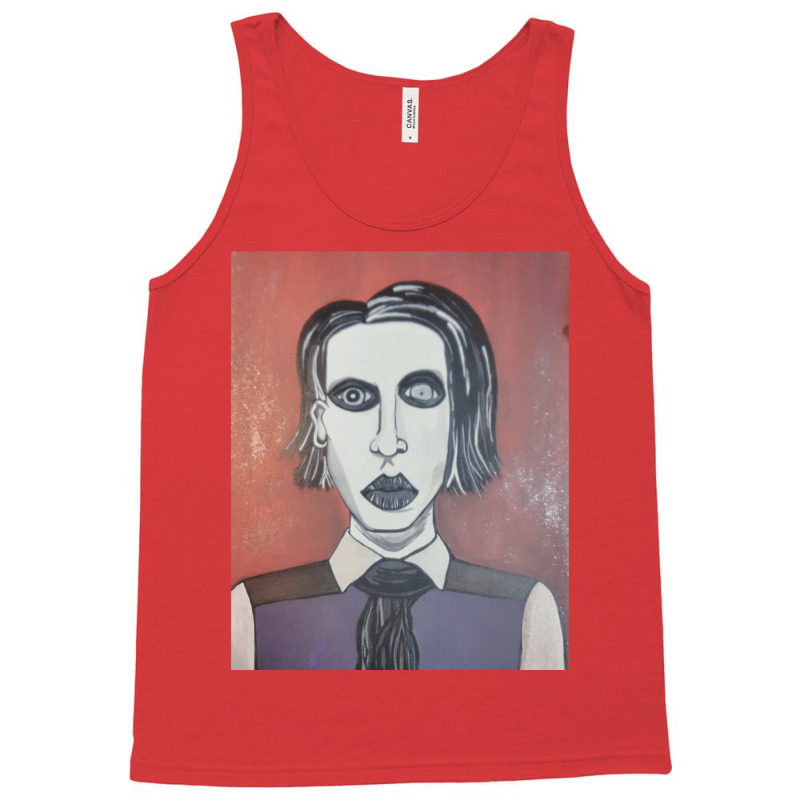 Marilyn Manson Tank Top by cevassanadel | Artistshot