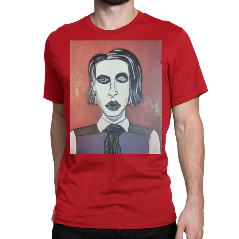 Marilyn Manson Classic T-shirt by cevassanadel | Artistshot