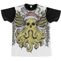 Merry Cthulhumas! Graphic T-shirt | Artistshot