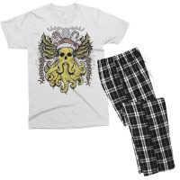 Merry Cthulhumas! Men's T-shirt Pajama Set | Artistshot