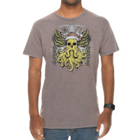 Merry Cthulhumas! Vintage T-shirt | Artistshot