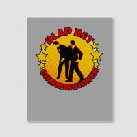 Slap Bet Commissioner Portrait Canvas Print | Artistshot