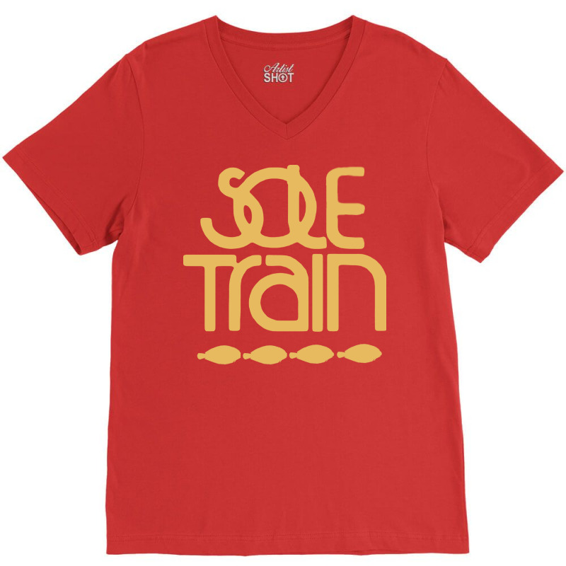 Sole Train   Dance Show For Flounders V-neck Tee | Artistshot