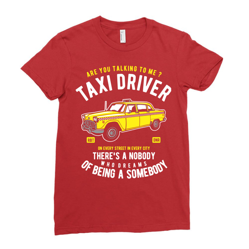 Taxi Driver Ladies Fitted T-Shirt by chudysandho8 | Artistshot