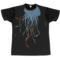 Modular Jellyfish Synthesizer For Musician Graphic T-shirt | Artistshot