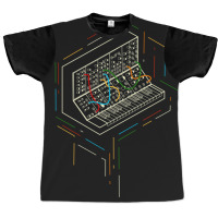 Modular Synthesizer Graphic T-shirt | Artistshot