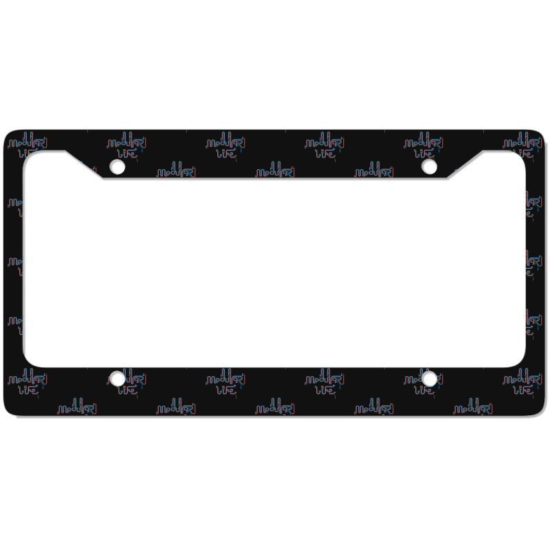 Modular Synthesizer 1 License Plate Frame | Artistshot