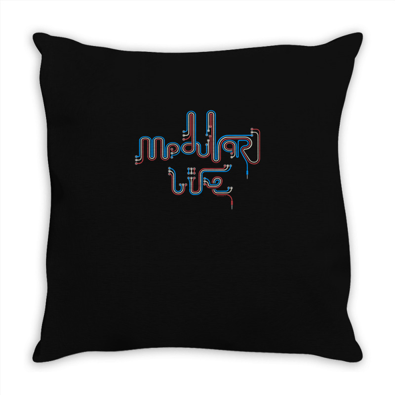 Modular Synthesizer 1 Throw Pillow | Artistshot