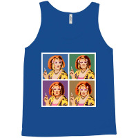 The Auburn Jerry Hall Pop Art Tank Top | Artistshot