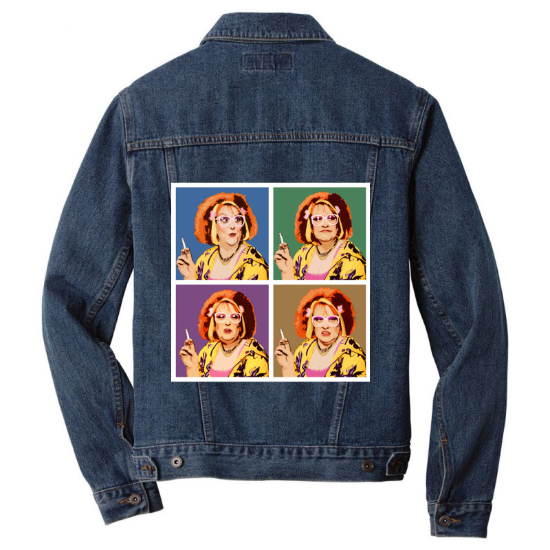 The Auburn Jerry Hall Pop Art Men Denim Jacket | Artistshot