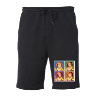 The Auburn Jerry Hall Pop Art Fleece Short | Artistshot