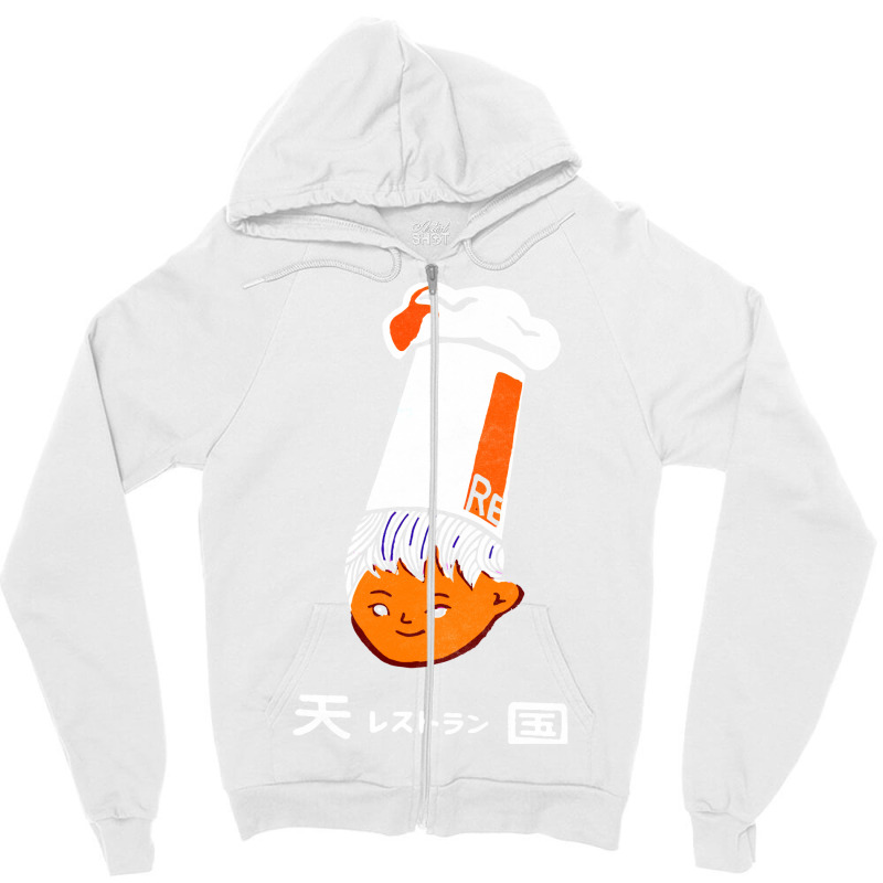 Tengoko Restaurant, Yokosuka       Retro Mid Centu Zipper Hoodie | Artistshot