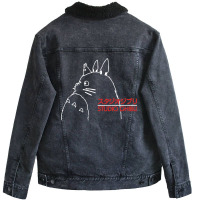 Ghibli Unisex Sherpa-lined Denim Jacket | Artistshot