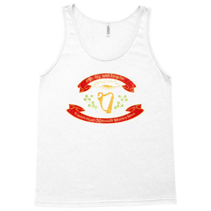 Vintage Civil War Irish Brigade Flag Tank Top | Artistshot