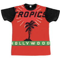 The Tropics, Hollywood       Retro Mid Century Aes Graphic T-shirt | Artistshot