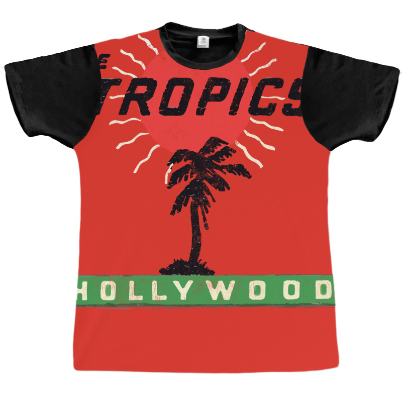 The Tropics, Hollywood       Retro Mid Century Aes Graphic T-shirt | Artistshot