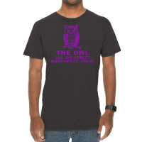 The Owl   Vintage 60s Cocktail Bar Vintage T-shirt | Artistshot