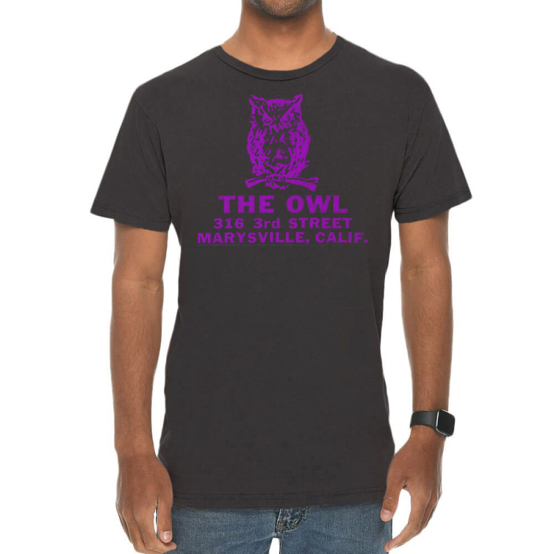 The Owl   Vintage 60s Cocktail Bar Vintage T-Shirt by lyxellseradjq | Artistshot