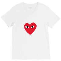 Commes De-garcons V-neck Tee | Artistshot