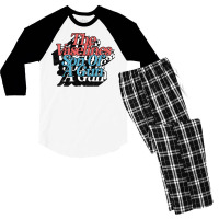 The Vaselines † Original Glitch Style Fan Art De Men's 3/4 Sleeve Pajama Set | Artistshot