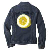 The Stone Roses     Vintage Style Fan Art Design Ladies Denim Jacket | Artistshot