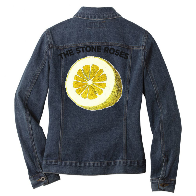 The Stone Roses     Vintage Style Fan Art Design Ladies Denim Jacket by myrthamatusl | Artistshot