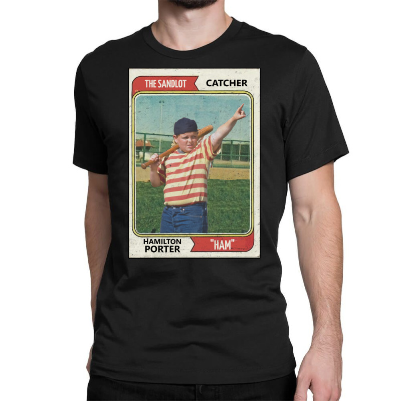 The Sandlot Ham Porter Baseball Card Classic T-shirt by lyxellseradjq | Artistshot