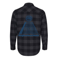 Neighborhood Watch † Vintage Original Design Flannel Shirt | Artistshot