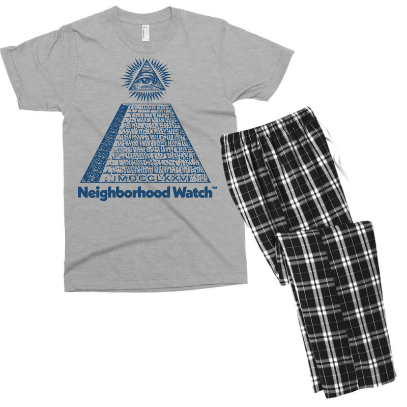 Neighborhood Watch † Vintage Original Design Men's T-shirt Pajama Set by xaqaniportv | Artistshot