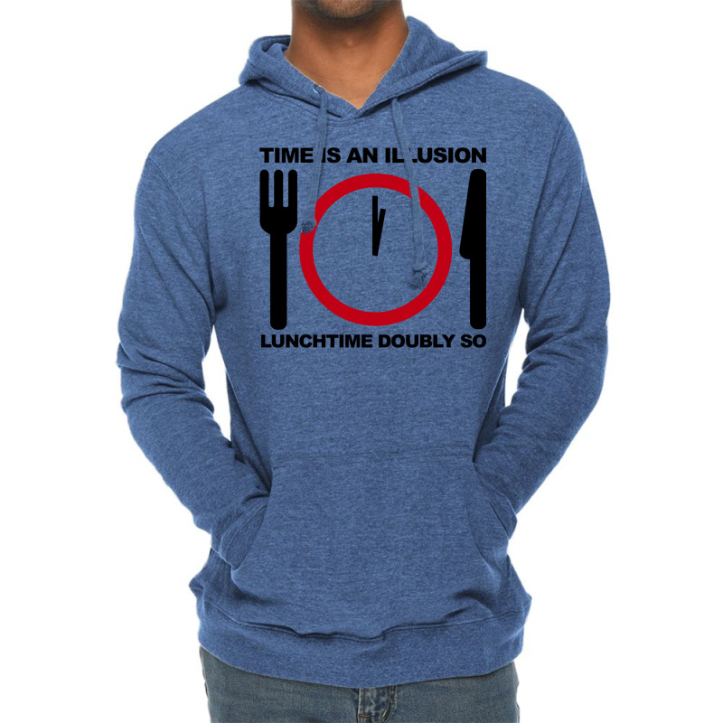 Time Is An Illusion Lightweight Hoodie | Artistshot