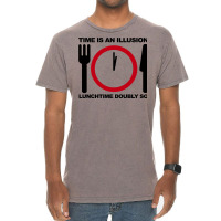 Time Is An Illusion Vintage T-shirt | Artistshot