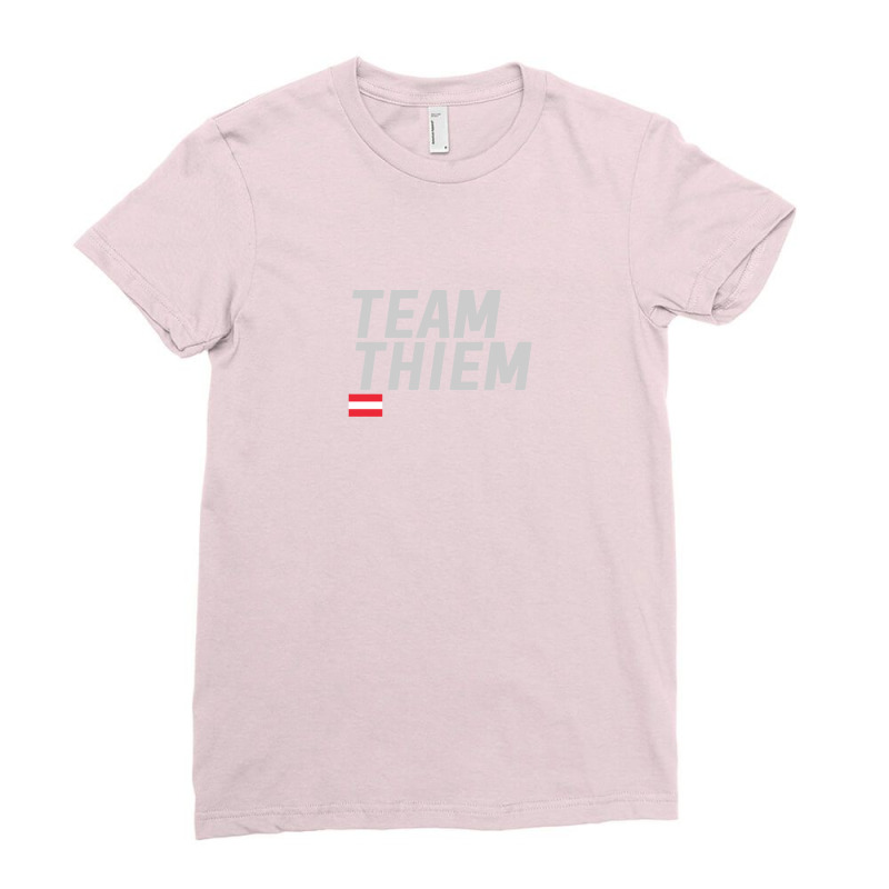 Team Dominic Thiem Ladies Fitted T-Shirt by aleescayenn | Artistshot