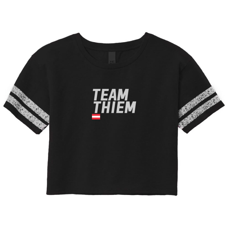 Team Dominic Thiem Scorecard Crop Tee by aleescayenn | Artistshot