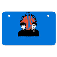 The Nerk Twins Atv License Plate | Artistshot