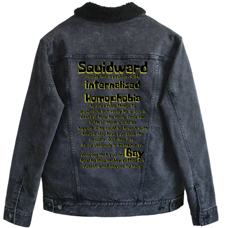 New Innovative Design Unisex Sherpa-Lined Denim Jacket by pihnyadzif | Artistshot