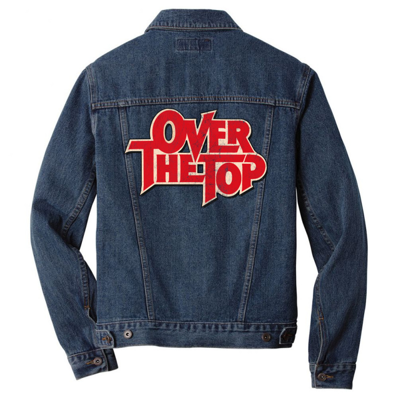 Over The Top Men Denim Jacket by megannukunug | Artistshot