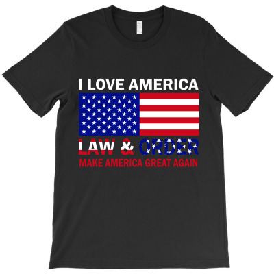 I Love America - Make America Great Again T-shirt Designed By Vanitty Massallo