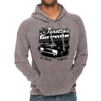 Toretto's Garage   Los Angeles Vintage Hoodie | Artistshot