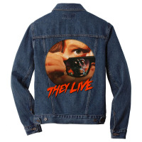 They Live Men Denim Jacket | Artistshot