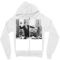 Reagan Oval Office Football Zipper Hoodie | Artistshot