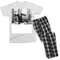 Reagan Oval Office Football Men's T-shirt Pajama Set | Artistshot