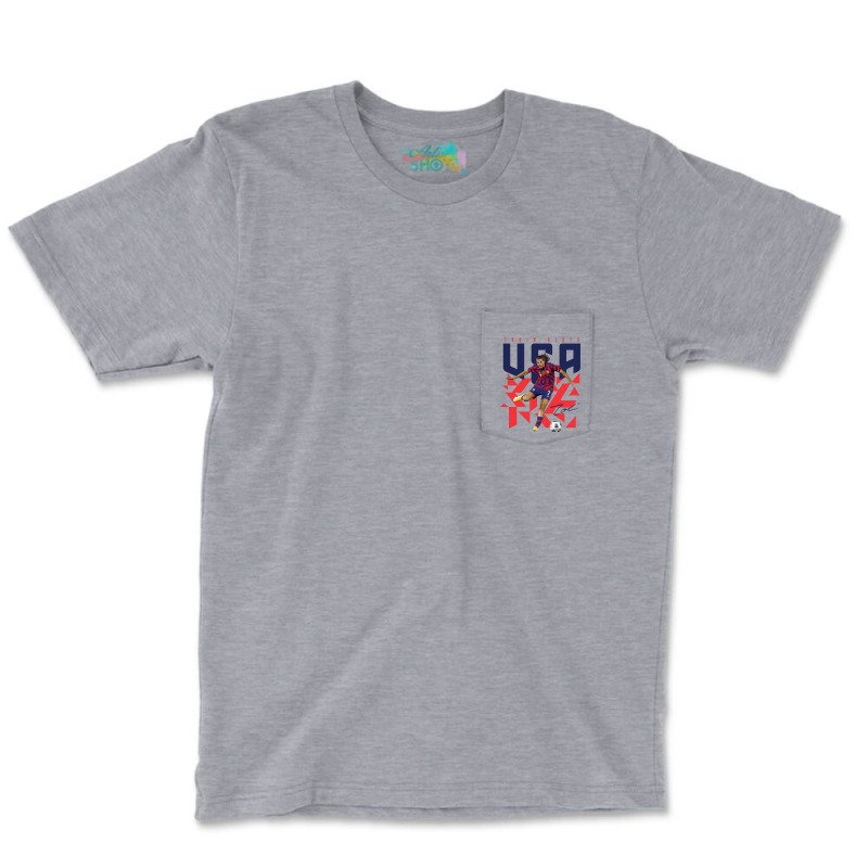 Tobin Heath Pocket T-Shirt by djrissacsw | Artistshot