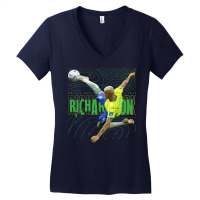 Richarlison Brazil Women's V-neck T-shirt | Artistshot