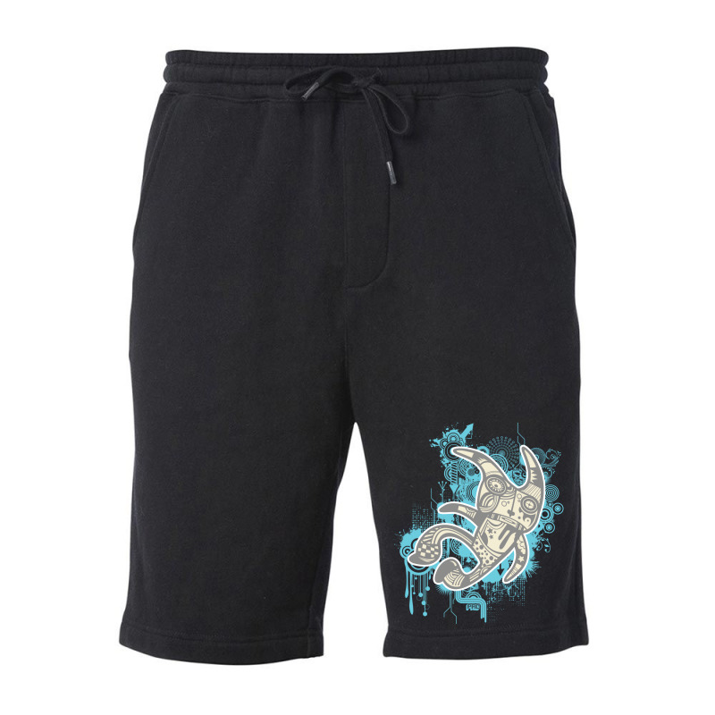 Trippy Floaters 7 Fleece Short | Artistshot