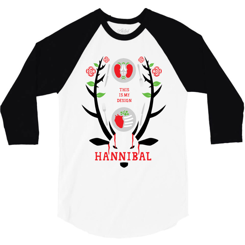 Hannibal 3/4 Sleeve Shirt | Artistshot